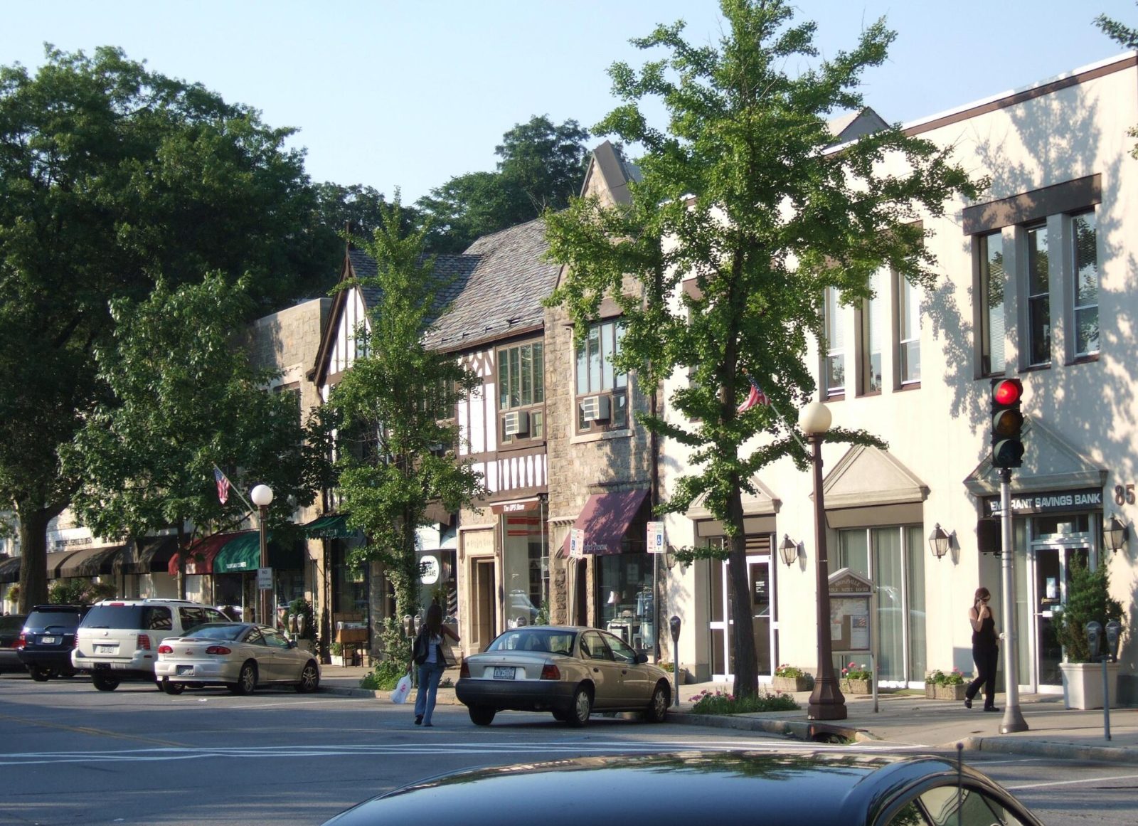 Shops and storefronts in the Village of Bronxville