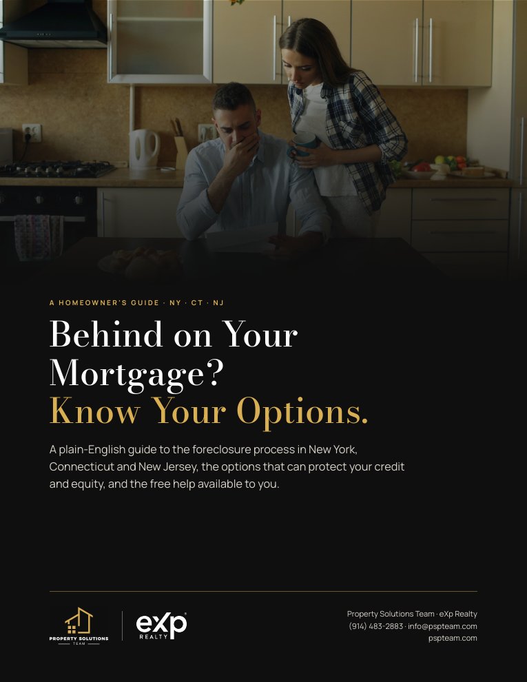 Behind on Your Mortgage? Know Your Options guide cover