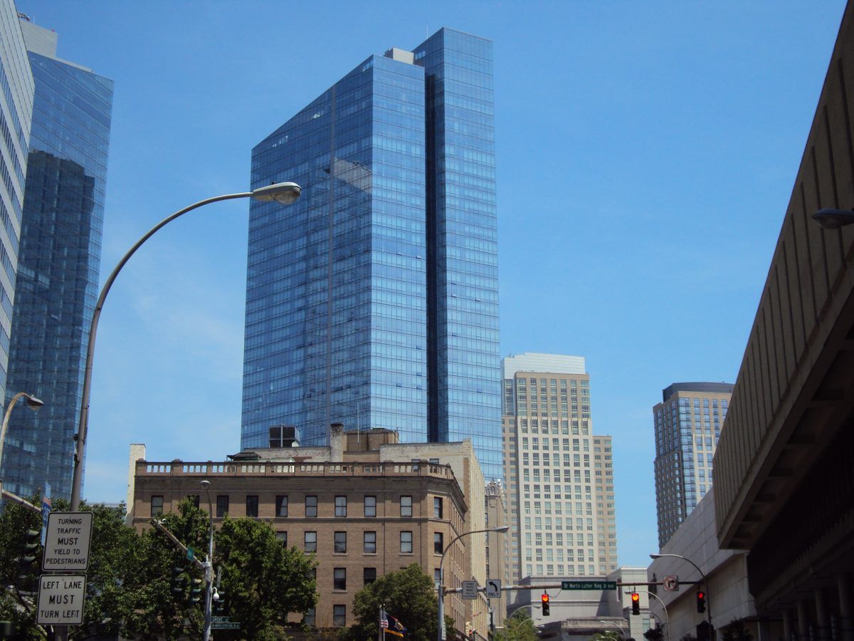Downtown White Plains skyline